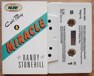RANDY STONEHILL - CAN'T BUY A MIRACLE (MYRRH MYRC1230) 1991 UK CASSETTE TAPE - Picture 1 of 3