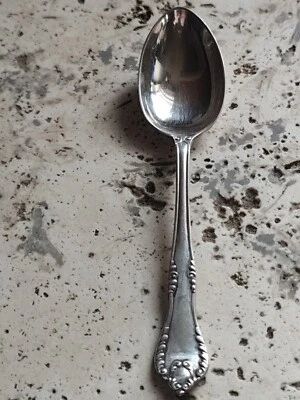Mappin & Web Vintage Sheffield Plato de Plata Demitasse Mini Cuchara 5.25" Foto 1 de 4