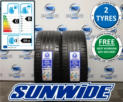 X2 245/35ZR20 245 35 20 95W XL SUNWIDE RS-ONE NEW TYRES *AMAZING 'B' WET GRIP!* - Image 1 of 4