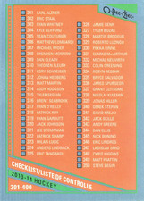 A6815- 2013-14 O-Pee-Chee Rainbow Hk Cards 251-500 -You Pick- 10+ FREE US SHIP