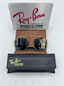 Gafas de sol vintage Ray Ban B&L con clip redondo G15 W0774 NOS 50 mm - Imagen 1 de 9