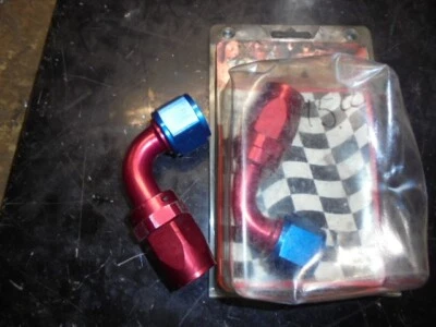 Fittings (2) 12AN 90 Degre Aeroquip FCM4025 UMP IMCA NHRA WISSOTA K&N Mud NASCAR - Image 1 of 2