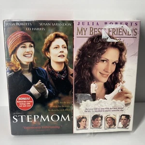 Sealed Stepmom and My Best Friend’s Wedding VHS Double Set Julia Roberts - Picture 1 of 5