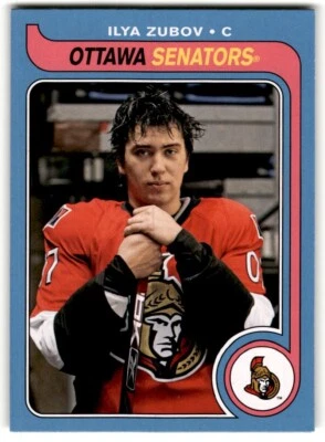 2008-09 O-Pee-Chee '79-80 Retro Ilya Zubov Rookie #517 Ottawa Senators - Image 1 of 2