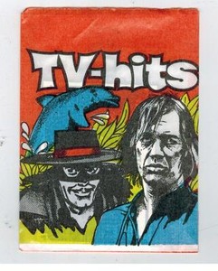 RARE UNOPENED TV-HITS PACK KUNGFU DAKTARI ZORO FLIPPER ROBIN HOOD MONTY GUM CARD