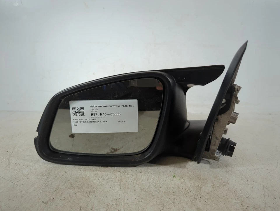 Espelho de porta elétrico BMW 118i F20 1 Series 5 portas 2011-2015 1598 (passageiro N40 - Imagem 1 de 4