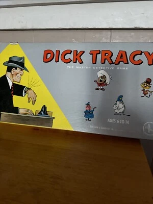 Vintage 1961 Selchow and Righter Dick Tracy The Master Detective Board Game - Image 1 of 4