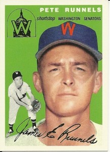 1994 Topps Archives Gold 1954 Pete Runnels 6 Senators