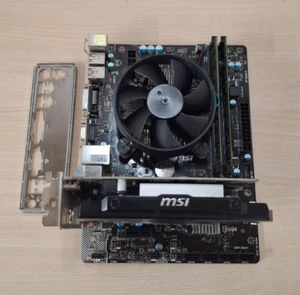 Scheda madre MSI H81M Pro-VD i7 4790 3,6 GHz CPU + 16 GB RAM GPU inclusa - Foto 1 di 4