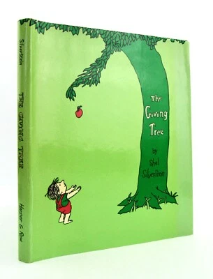 THE GIVING TREE Shel Silverstein first edition 1964 4 line Harper & Row HBDJ VGC - Image 1 of 4
