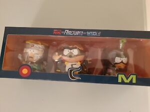 South Park The Fractured But Whole Vinyl PVC Figures 3 Pack Mysterion Chaos Coon