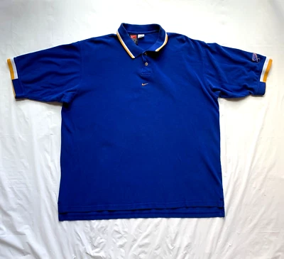 Vintage NHL St. Louis Blues Nike Team Hockey Polo Shirt Men XL Sports Athleisure - Image 1 of 4