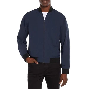 Express Men's Lightweight Bomber Jacket Size S Black Iris - Picture 1 of 3
