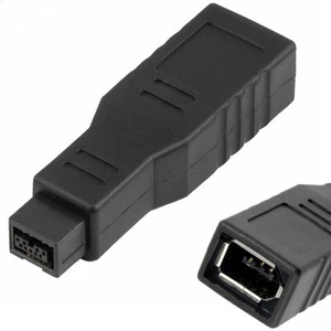 Firewire 800 To 400 Adapter Male 9 Pin To Female 6 Pin IEEE 1394 A-b Converter - Picture 1 of 1
