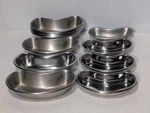 Lotto di 11 bacini renali in acciaio inox Konig MDS1959012 e Vollrath 88600 - Foto 1 di 11