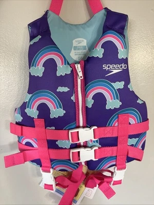 Dispositivo de flotación personal Speedo acuapreno para niños tamaño niño 30-50 libras Foto 1 de 4