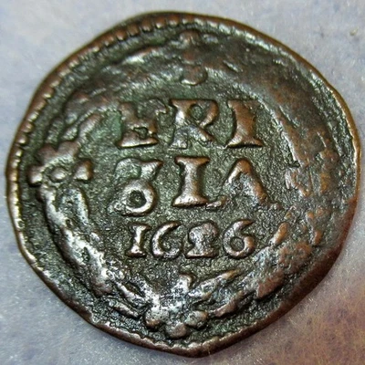 Early date 1626 New York Penny Colonial Copper Cent Friesland Mint Certificate - Image 1 of 4
