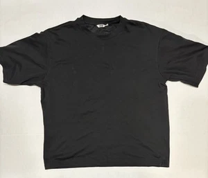 Uniqlo Mens T Shirt Size XL Black Short Sleeve Relaxed Casual Fit - Picture 1 of 5