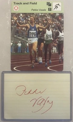 Pekka Vasala       **Signature / Autograph**                  Olympic Gold Medal - Image 1 of 4