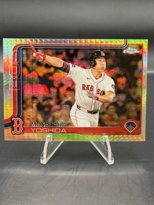 2025 Topps Chrome Prism Refractors #141 Masataka Yoshida - Bild 1 von 2
