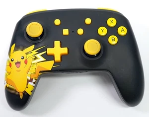 Power A Enhanced Wireless Controller for Switch Pikachu Pokemon Video Game Kids - Picture 1 of 2