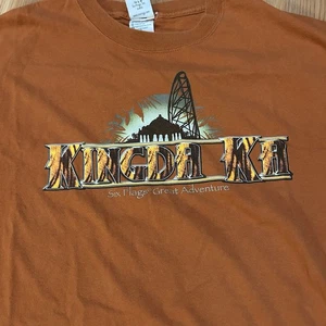 Y2K Kingda Ka Six Flags Great Adventure T-Shirt Gr. XL Tiger Achterbahn - Bild 1 von 7