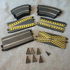 Scalextric Classic Track Bundle. C151, C160, PT82, C187, PT74, PT75. Job Lot.  - Picture 1 of 14