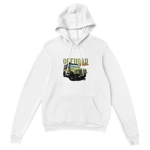 Sudadera con capucha para camión Offroad Adventure 4x4 - diseño clásico de Land Rover - Imagen 1 de 2