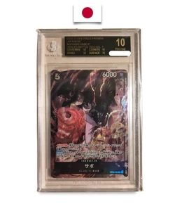 Slab One Piece  Sabo 8 Pack Battle Prize  Bgs 10 Black Label  Japonais - Picture 1 of 2