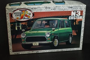 [Articolo raro] 1/20 Aoshima Honda N3 Custom Mini Cooper Style N360 - Foto 1 di 11