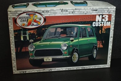 [Articolo raro] 1/20 Aoshima Honda N3 Custom Mini Cooper Style N360 - Immagine 1 di 4