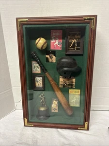 The History of Baseball Museum Vitrine 14" x 21" Shadow Box - Bild 1 von 8