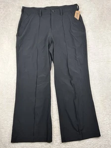 Pantaloni pantaloni Duluth Trading Co. Flexcellence gamba larga neri donna taglia 18 NUOVI - Foto 1 di 10