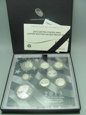 2013 United States Mint Limited Edition Silver Proof Set - Image 1 of 4