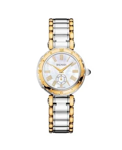 BALMAIN Women Analog Quartz Casual Watch Classic Dress Mother of Pearl Dial Wate - Picture 1 of 5