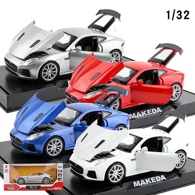 ABS Toy Jaguar F-Type Collection Diecast 1:32 Scale Model Cars Vehicle Car Gifts - Image 1 of 4