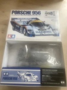 NEW TAMIYA VINTAGE 1/10 RC 47508 PORSCHE 956 GROUP C 2WD UNBUILT KIT LIMITED RUN - Picture 1 of 5
