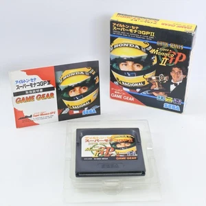 Super Monaco GP II 2 AYRTON SENNAS Game Gear Sega 0885 gg - Picture 1 of 10