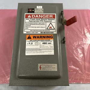 Messerhammer Schwerlast Sicherheitsschalter 4105H311H 30A 600Vac - Bild 1 von 7