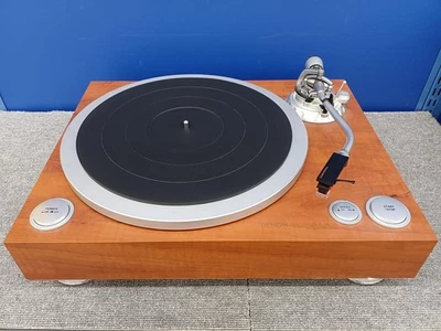 Denon DP-500M Quartz Direct Drive Turntable S-Shaped Tonearm 10.1kg - Image 1 of 4