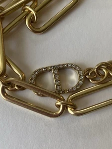 Dior Amazing Signature Chain-Link Double Strand Bracelet - Bild 1 von 7