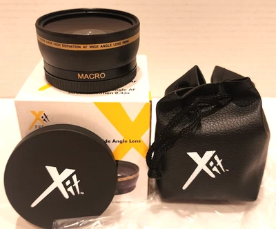 Nuevo Lente Gran Angular Xit Pro Series 0.43x Alta Definición AF 58mm - Digital/Video Foto 1 de 4