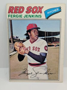 O-Pee-Chee - 1977 - #187 - Fergie Jankins - Red Sox - Pitcher - - Picture 1 of 6