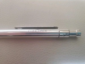 CONCORDE British Airways COLIBRI Chrome BALLPOINT PEN vintage MEMORIBILIA - Picture 1 of 6
