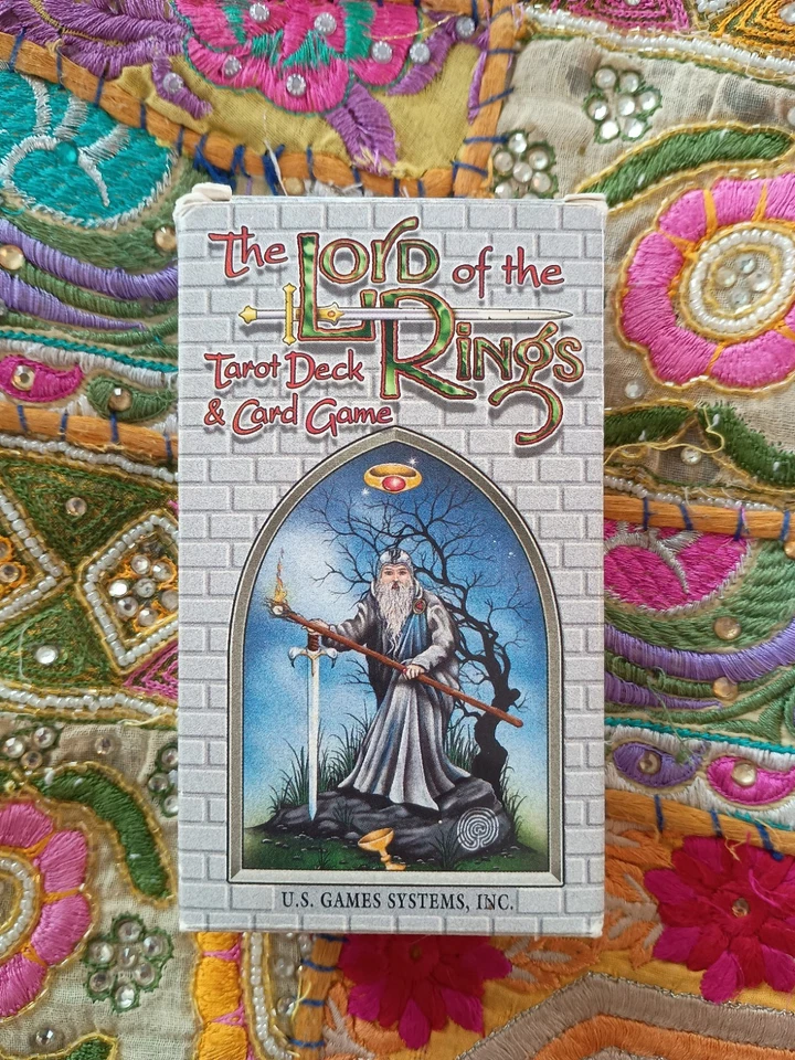The Lord of the Rings Tarot Deck & Card Game Terry Donaldson The Hobbit Tolkien - Image 1 of 4