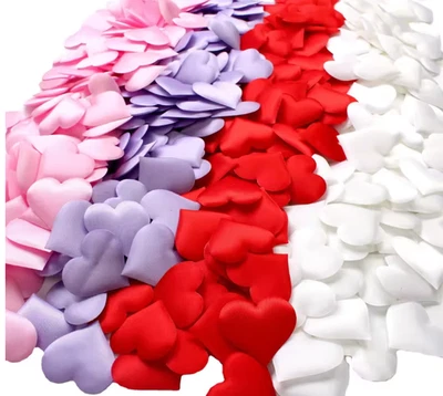 50x Sponge Foam Love Hearts Wedding Table Scatter Decor Party Scrapbooking Craft - image 1 of 4