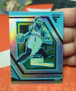 2022-23 Flux NBA Mikal Bridges Silver Prizm Brooklyn Nets Villanova Wildcats #72