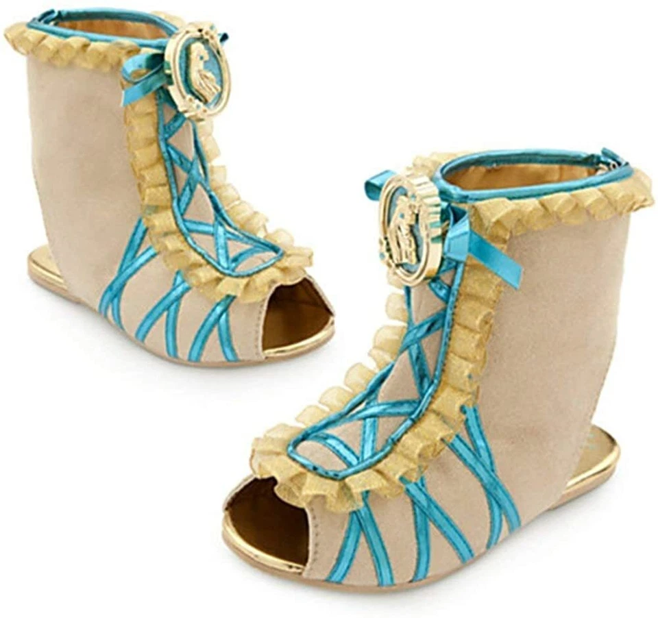Disney Store Princesa Pocahontas Niña Disfraz Zapatos de Vestir Talla 11/12  Foto 1 de 1