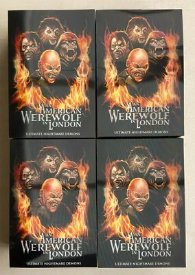 Набор из 4 фигурок NECA An American Werewolf in London Ultimate Nightmare Demons как новый в коробке - Изображение 1 из 4