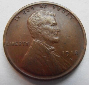 1918 D Lincoln Cent - Better Grade, Low Mintage Wheat Cent (18DNN3) - Picture 1 of 4